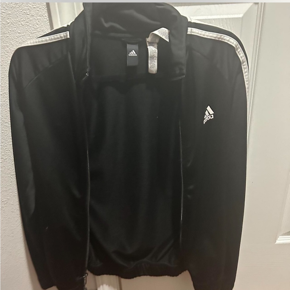 Adidas track jacket. size small